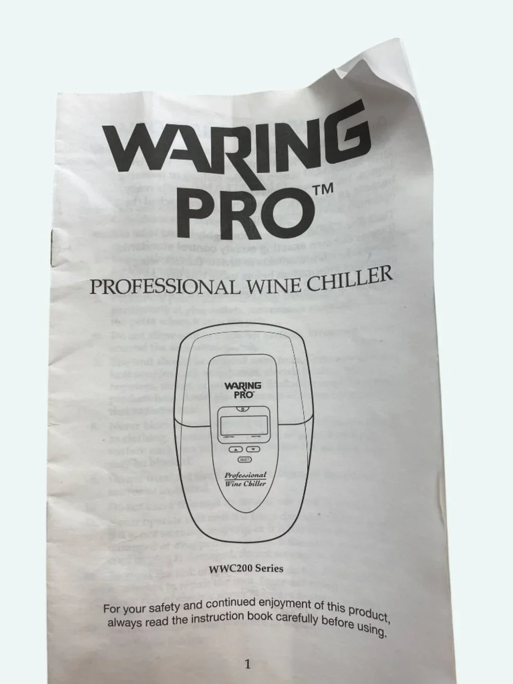 Waring Pro Professional Wine Chiller WWC200SA DC 5A 12V Black Silver